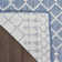 Roberge Rectangle Indoor/Outdoor Area Rug in Navy Blue