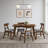 Charlette 47.2" Dining Table with Solid Wood Legs