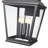 Raphael 36.25 inch Sand Black 4 Light Outdoor Wall Light-1177446361
