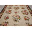 Tapis ivoire en laine tissé à la main 9 pi x 12 pi 6 po Asmara