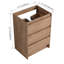 Base de meuble-lavabo simple 24 po Bellmead