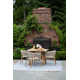 Knightly 40'' Teak Outdoor Dining Table