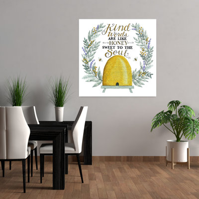 «Kind Words Are Like Honey», art naturel contemporain
