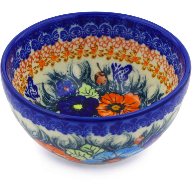 Butterfly Splendor 14 oz. Rice Bowl