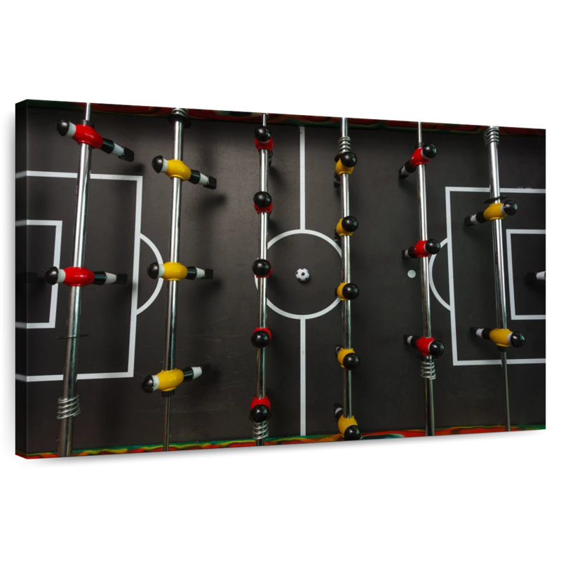 Senne Foosball Table Game, 30" H x 45" W