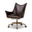 Truman Leather Swivel Office Chair-599582821