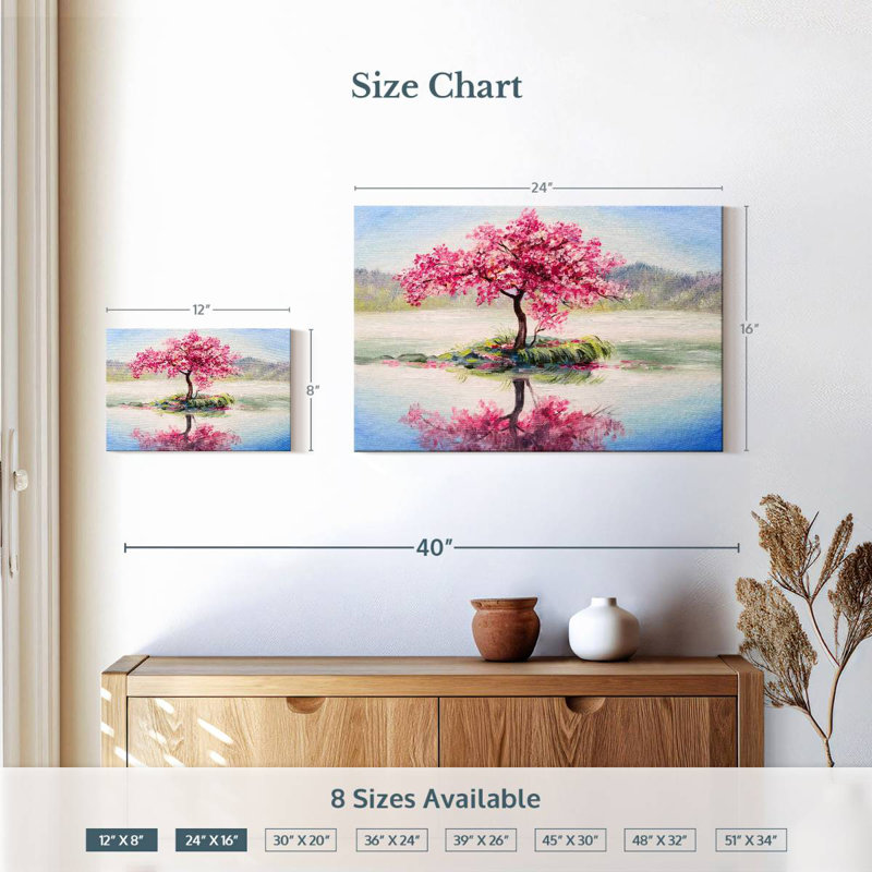 Harnek Blossom Tree, 16" H x 24" W
