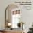 Aluminum Framed Arched Wall Mounted Bathroom Vanity Mirror-1171983130-1171983126