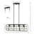 4 - Light Dimmable Geometric Chandelier