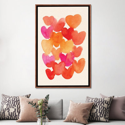 Hearts by Ekaterina Koroleva - Gallery-Wrapped Canvas Giclée on Canvas