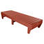 Chaise longue simple inclinable Annette-1922274859