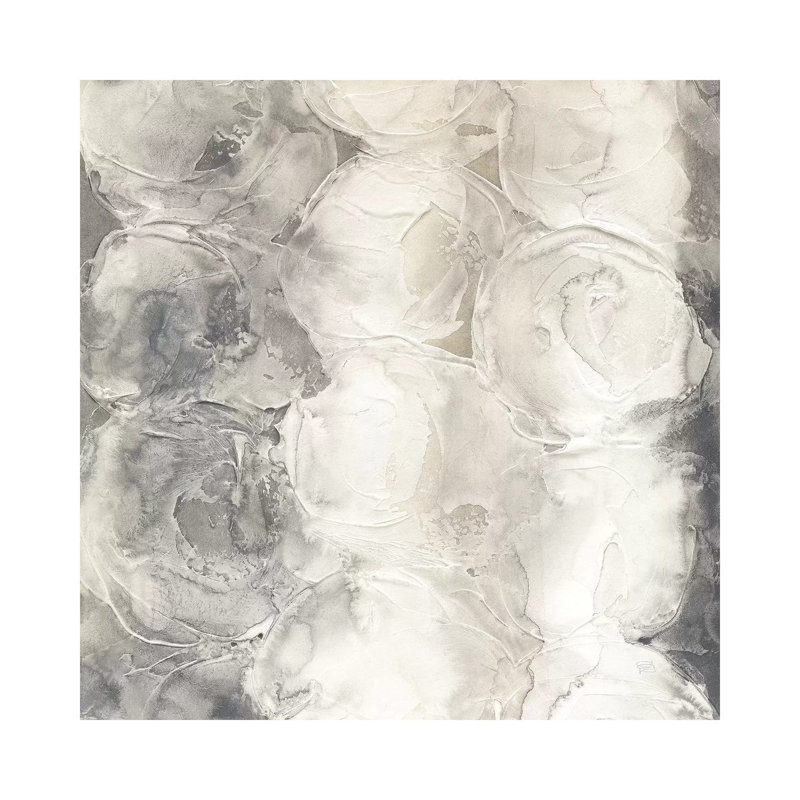 Gray Circles I- Gallery-Wrapped Canvas Giclée