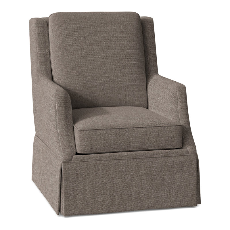 Savannah Linen Wingback Chair, Perigold Play Mushroom