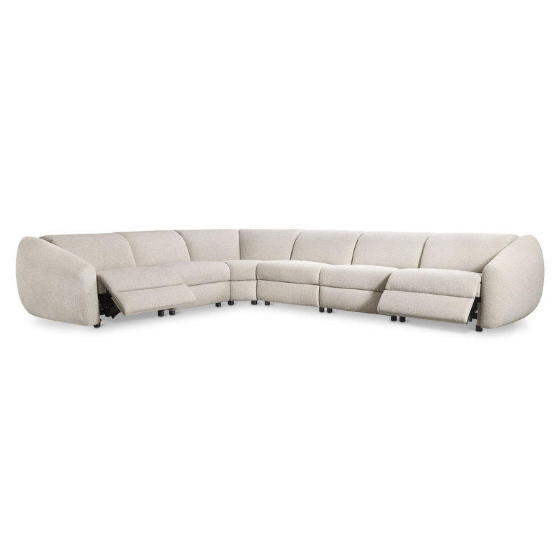 Avignon Sectional, 32.25" H x 158" W x 124" D, Left Hand Facing