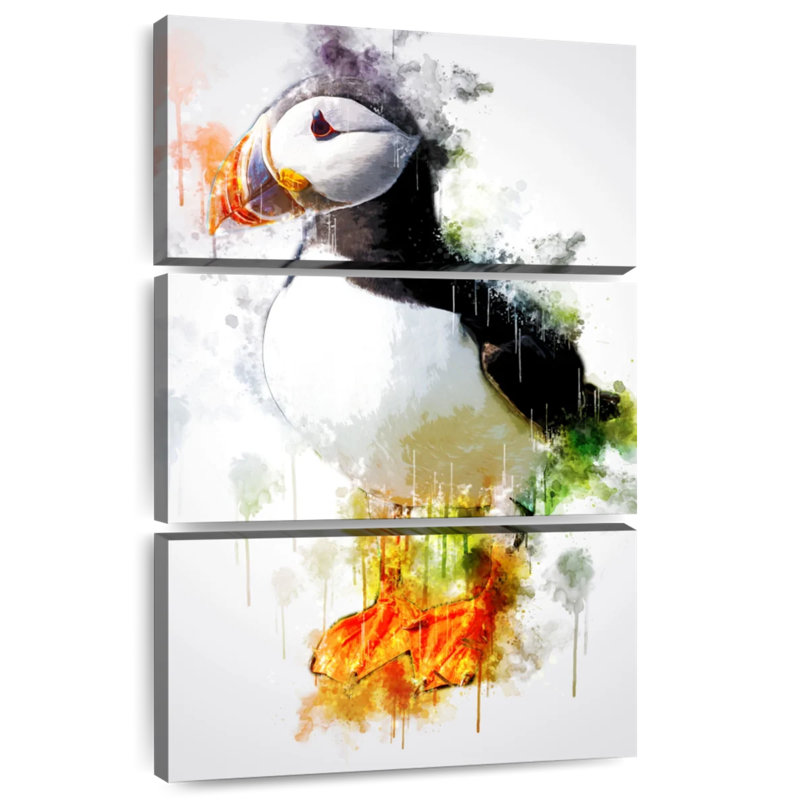 Brampt Puffin Bird, 32" H x 20" W