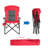 Oversized Heavy Duty Lawn Chair – 250Lbs Capacity, Foldable With Cup Holder & Carrying Bag-2112008613