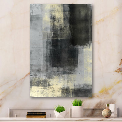 Art moderne gris et bleu II 2PT47746