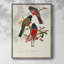 Impression encadrée ElegantTrogonsIX - bois massif-1962838363