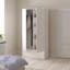 Parley 2 Door Manufactured Wood Wardrobe