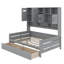 Lit de jour en bois avec tiroirs-107130005-107130006