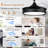 Gerede 36" Integrated LED Retractable Ceiling Fan-598517738