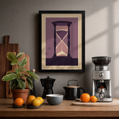 Timeless Hourglass Minimalist - Print