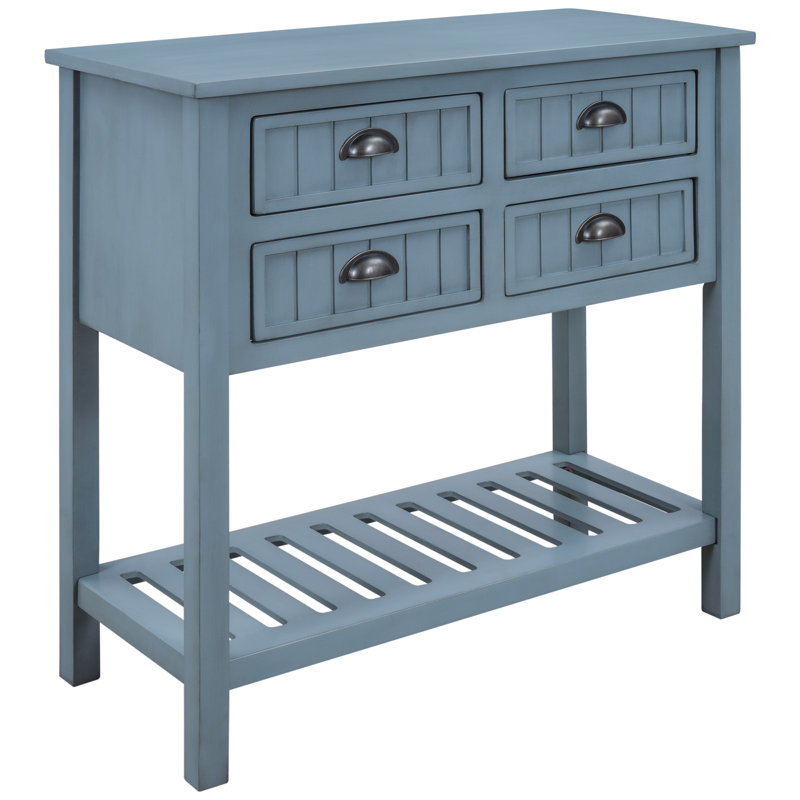Console 31,7 po Aubriana, Bleu marine