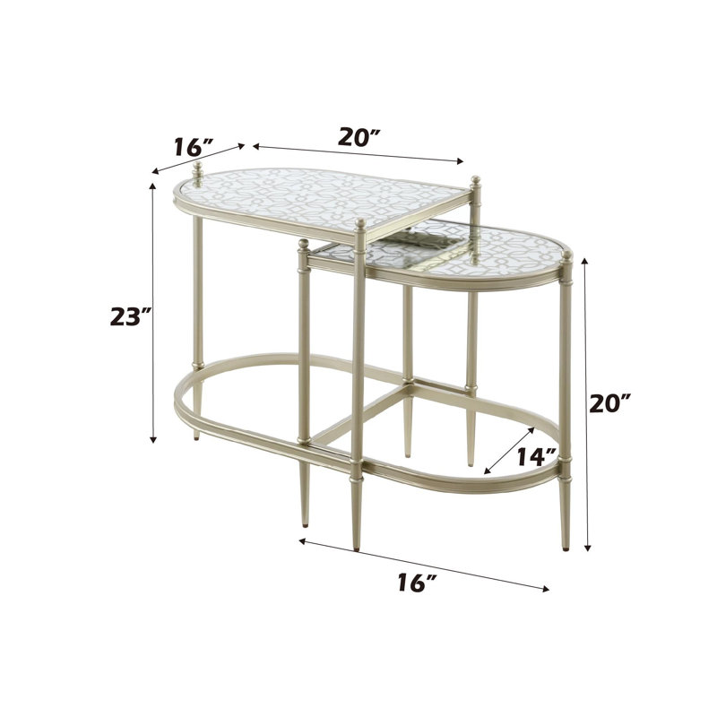 Ensemble de tables gigognes Mayamiko