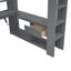 Lit mezzanine en bois avec bureau Wood