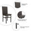 4 - Person Four Leg Dining Set-369636127-386350272