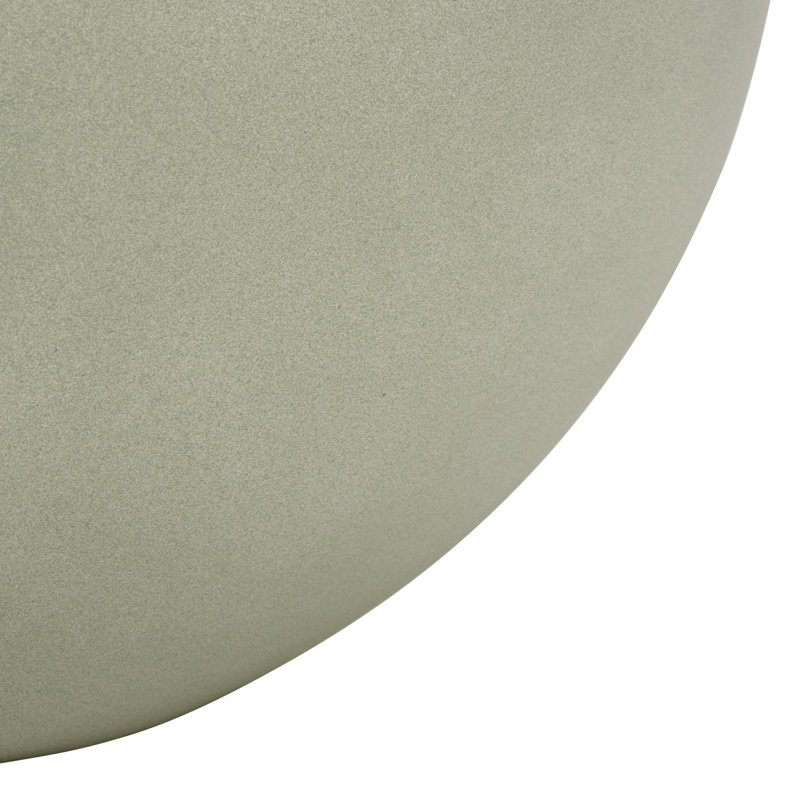 Sedgewickville Handmade Concrete Pot Planter, Sage