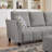 "102.56" W Reversible Sectional Sofa with Corner Seat & Extended Bench-1018029279