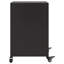 Quammen 36cm W Steel Bedside Table-474298736