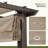 Aluminum Pergola with Retractable Canopy-90613901-90613905