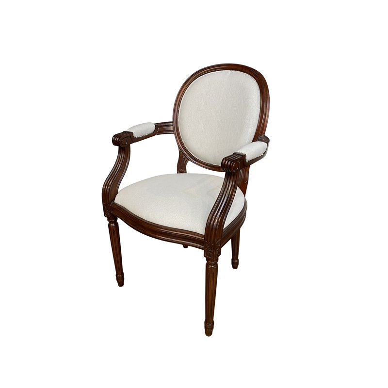 Louis XVI Upholstered Arm Chair