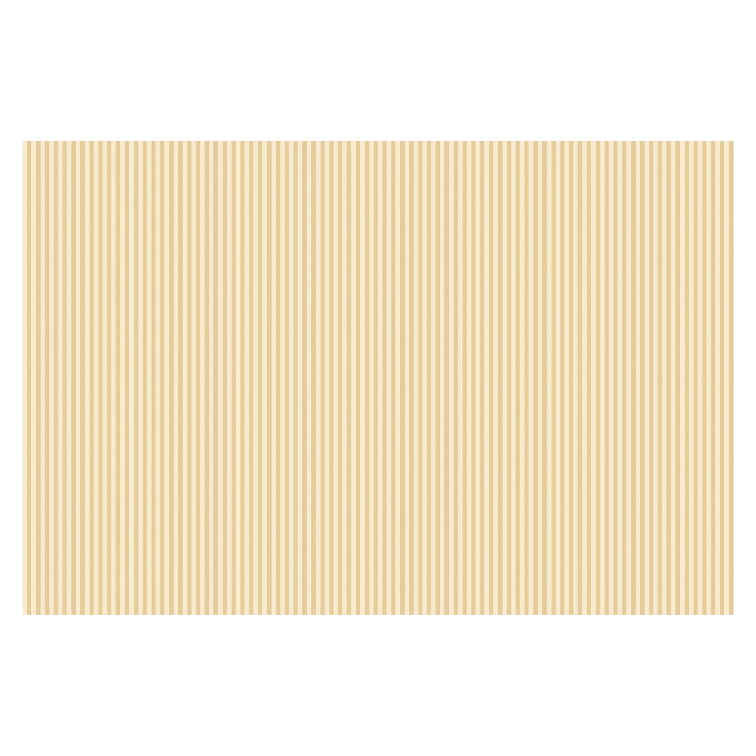 Strukturierte Fototapete Yellow and Beige Stripes 3,2 m x 480 cm