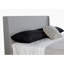 Grand lit tapissier avec 2 tables de chevet