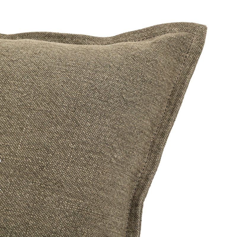 Broadway Pillow-Broadway Dune-24"X24", Broadway Olive