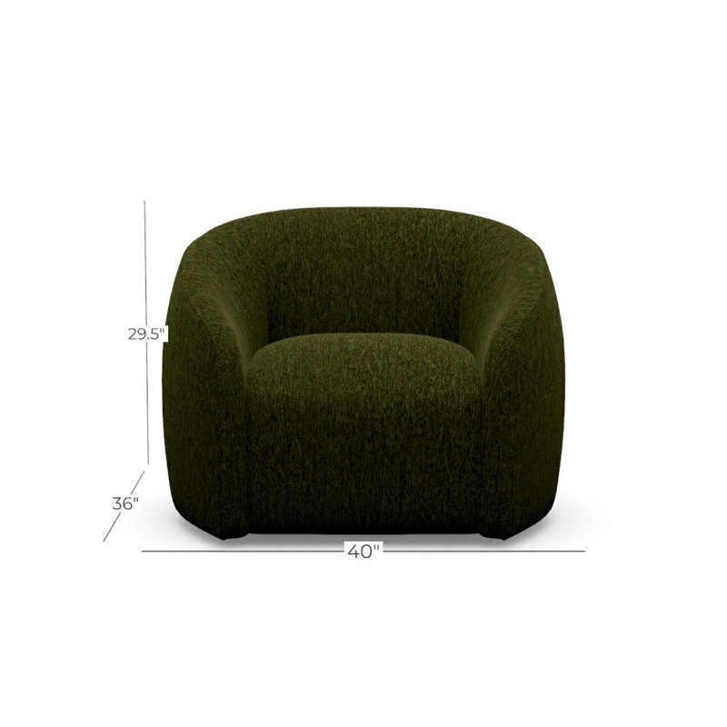 Rondo Swivel Chair, Luscious 414248