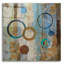  «Bubble Graffiti 2» par Silvia Vassileva, art mural en verre acrylique, 36 po x 36 po