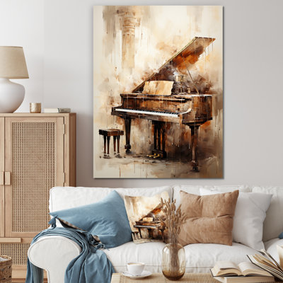 Warm Melody Piano I - Music Wall Art