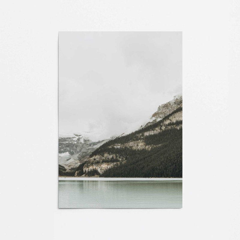 Impression Mystic Mountain View II, Papier, H 10 po x l 8 po x P 0,1 po