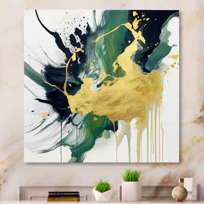 " Green And Yellow Splash "