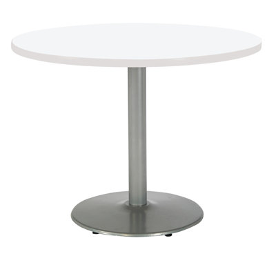 Mode Round Breakroom Dining Table Round Base