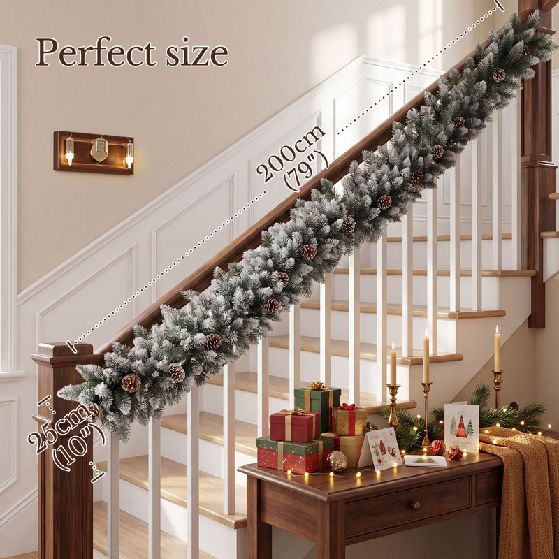 200cm Faux Garland