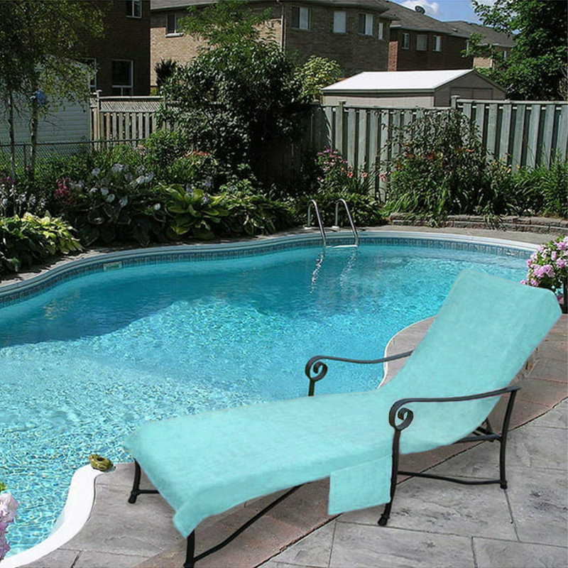 Serviette de plage, Bleu turquoise