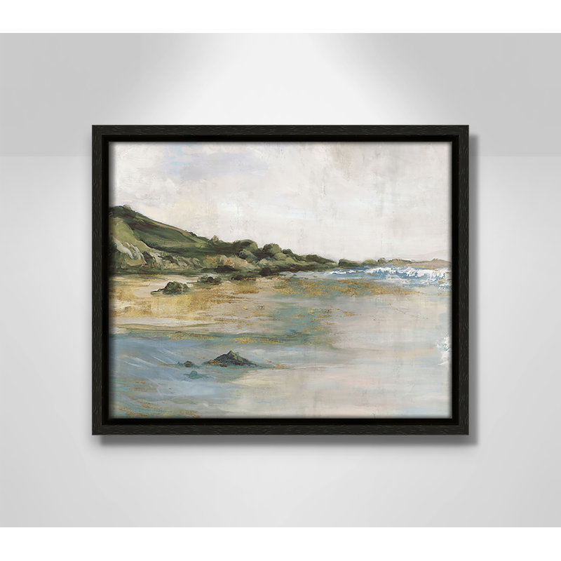 Tide’s Edge Print by , 9.5" H x 11.5" W, Espresso