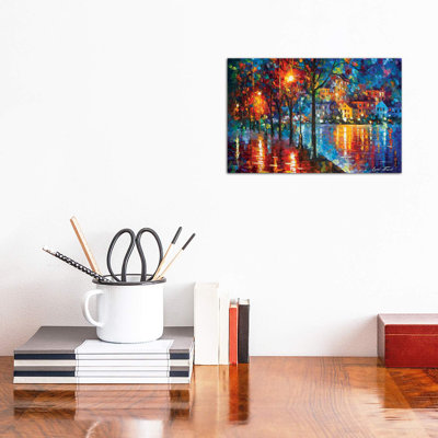 «Cold Emotion» par Leonid Afremov, reproduction d'art sur toile tendue