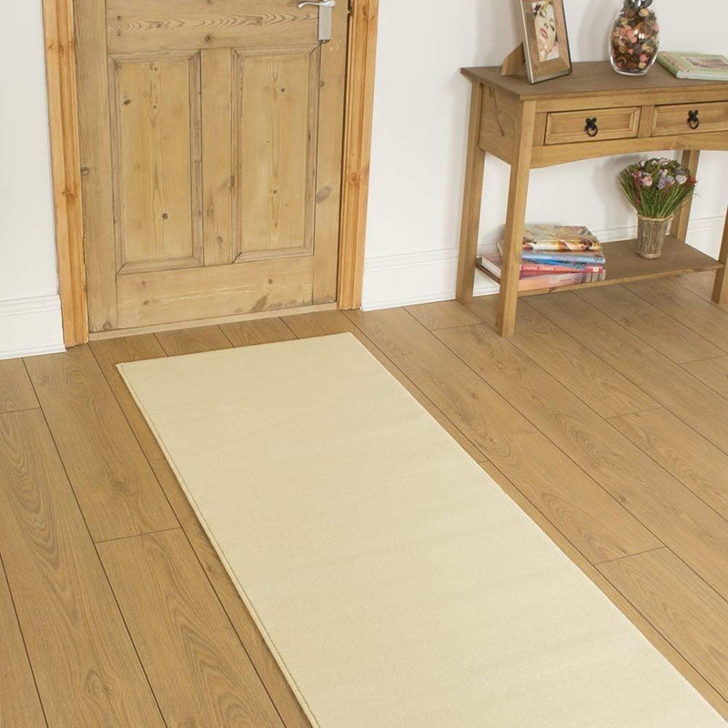 Abbate Solid Colour Indoor Area Rug, Runner 480cm x 120cm