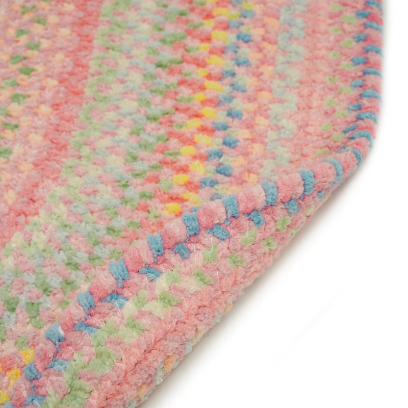 Aaru Cotton Indoor Rug, Round 5'6"